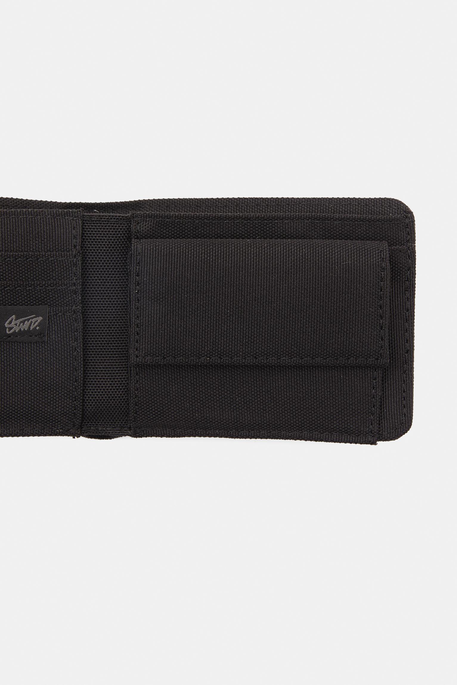 Black STWD fabric wallet Product Image