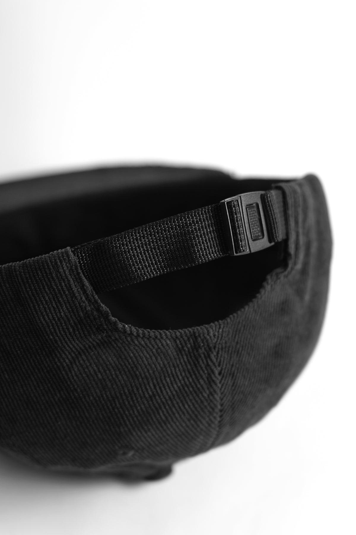 Power Goods - Corduroy 6-Panel Cap - Black Product Image