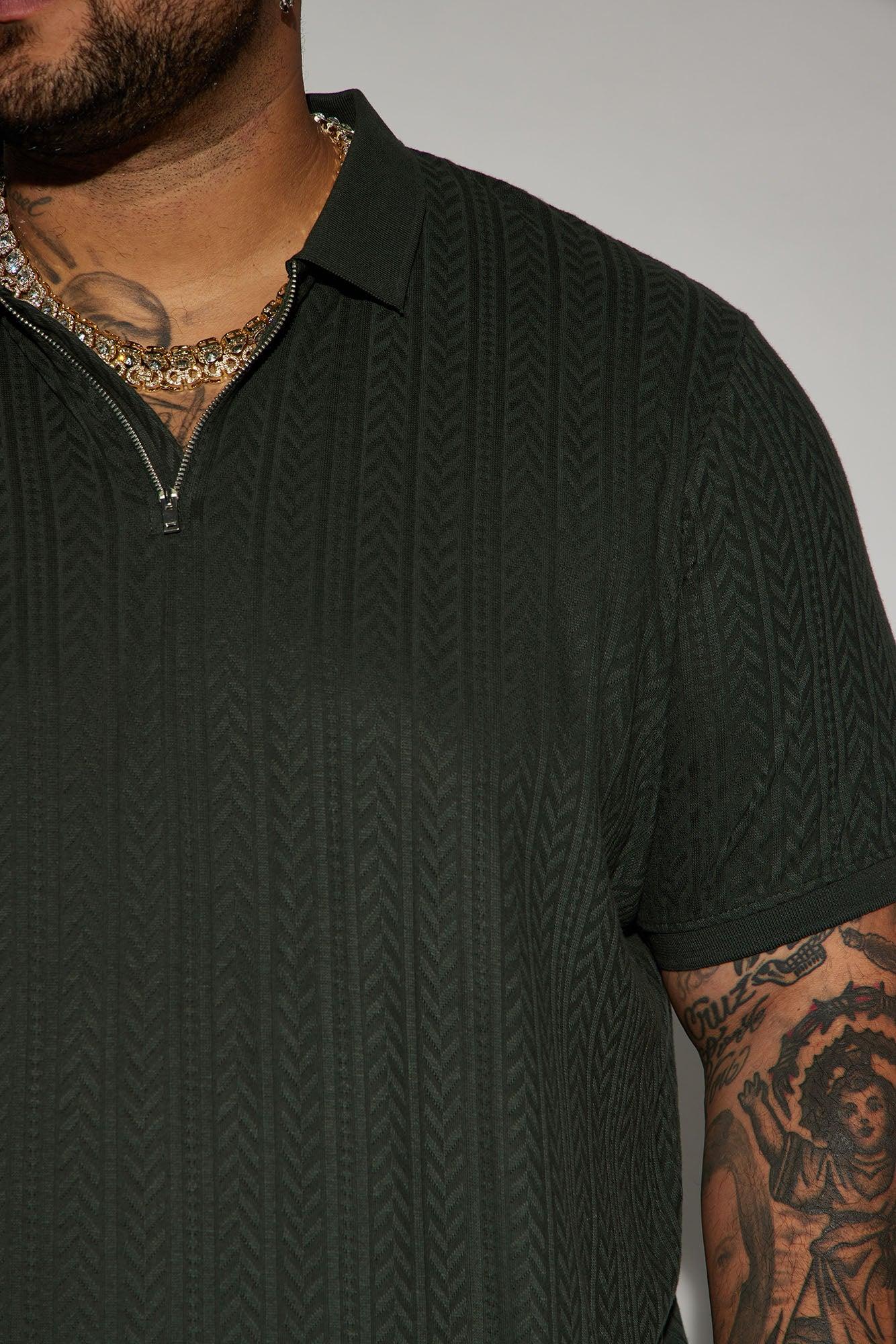 Fairway Short Sleeve Polo - Green Product Image