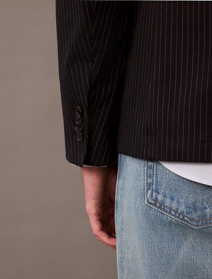 Refined Stretch Pinstripe Blazer Product Image