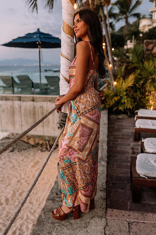 Sweetest Gesture Paisley Jumpsuit in Pink Product Image