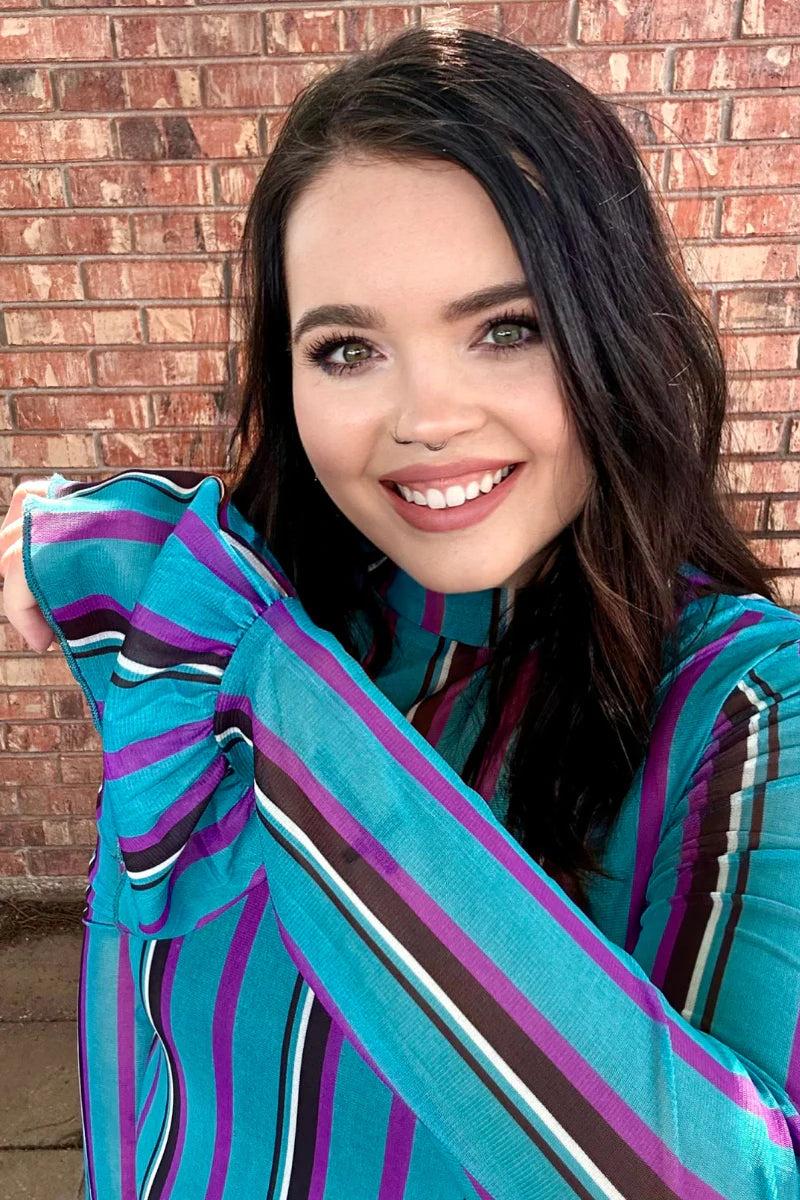 Sterling Kreek Gotta Be Me Mesh Top Product Image