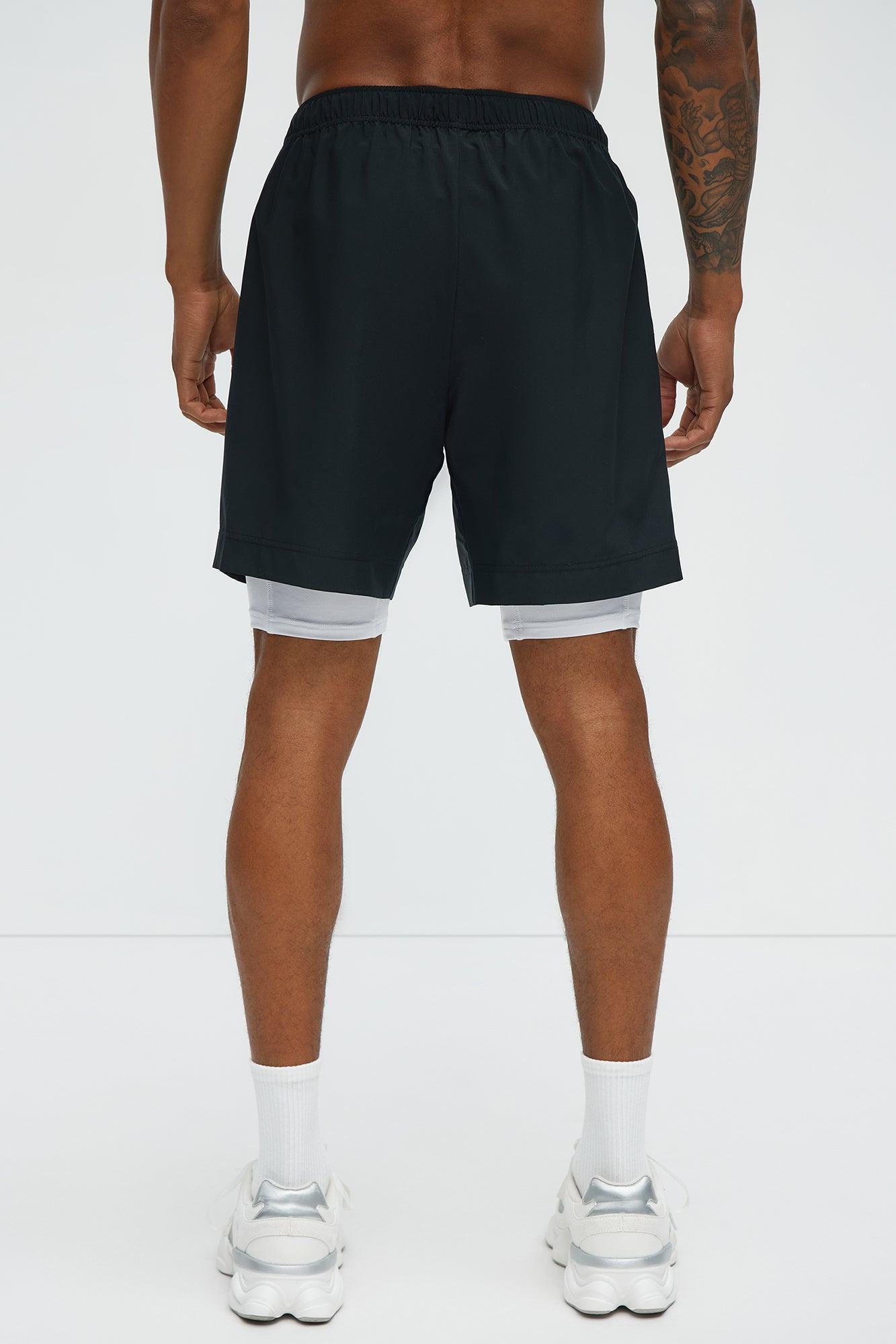 Vital Base Layer Compression Short - White Male Product Image