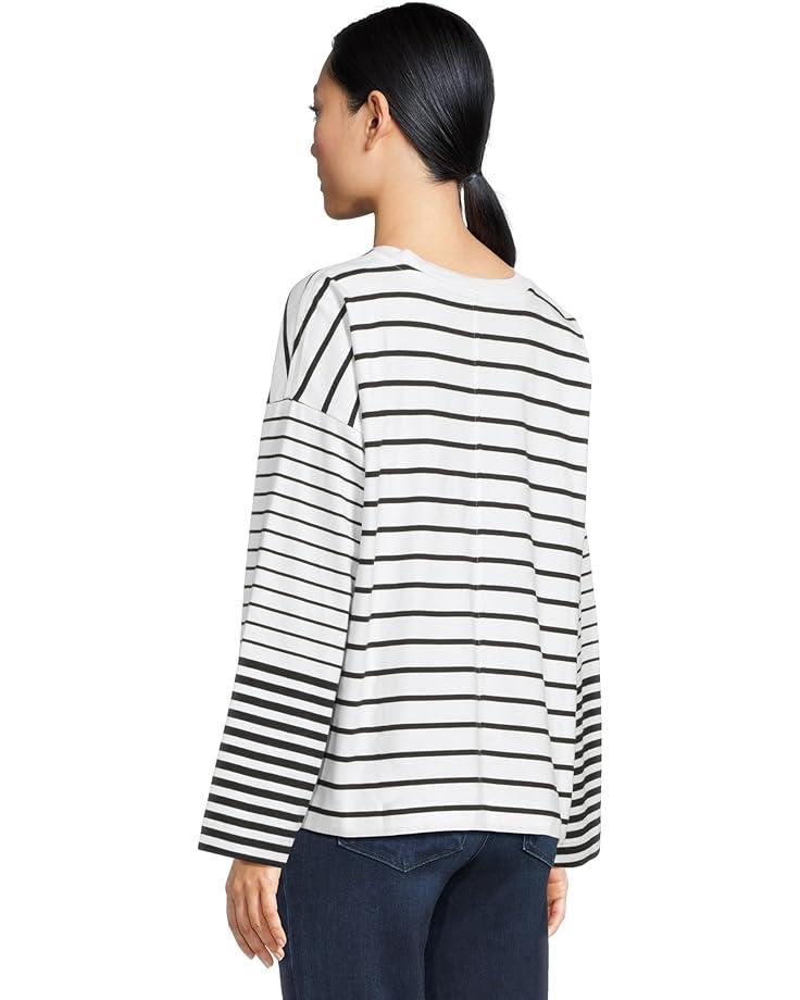 Structured Boxy Tee Stripe Product Image