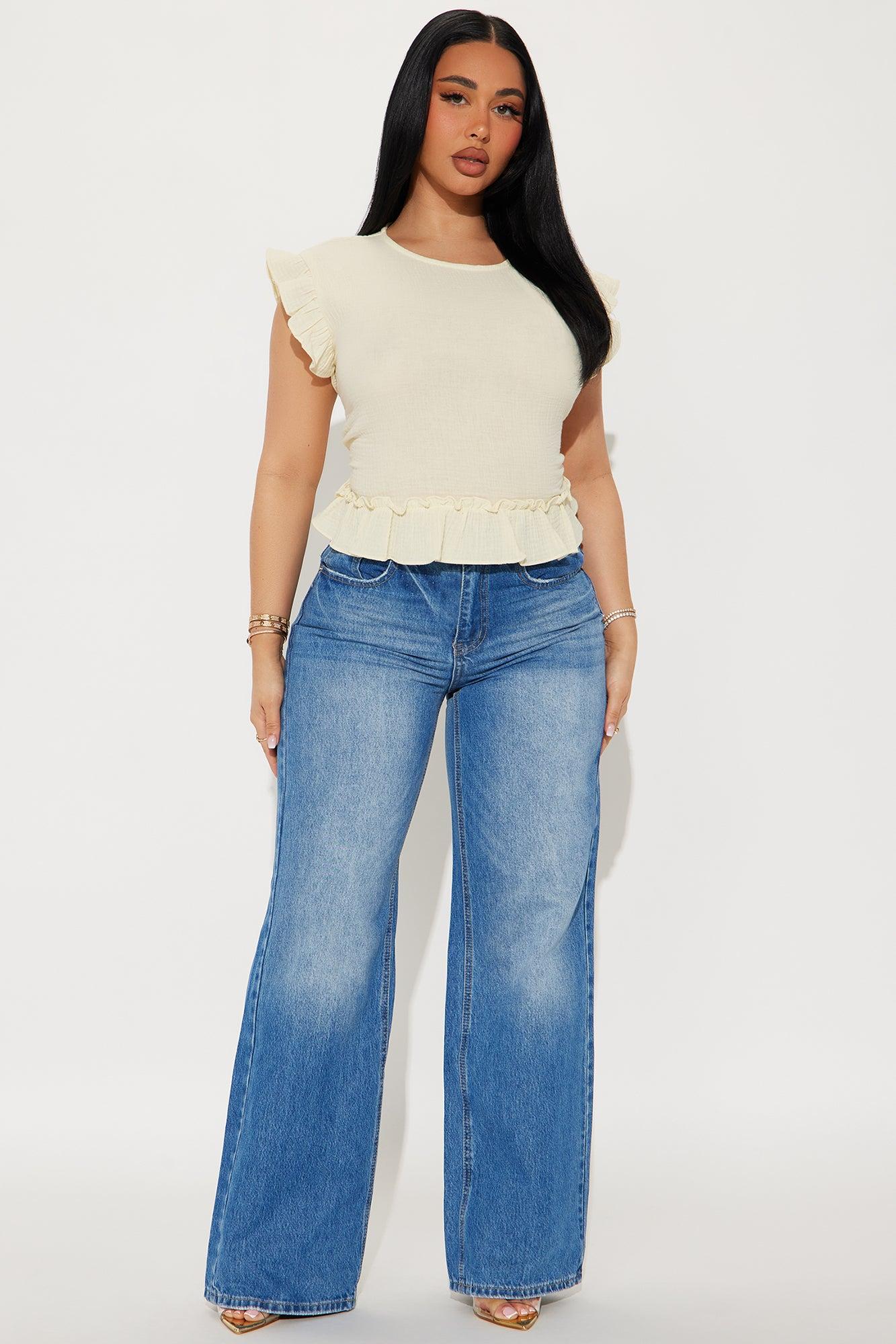 Sunshine Mood Top - Yellow Product Image