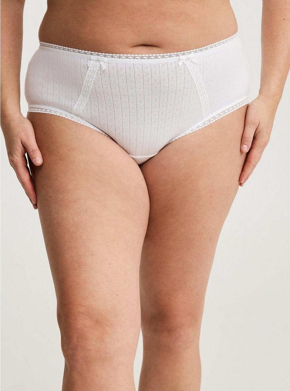 Pointelle Cotton Cheeky Panty Product Image