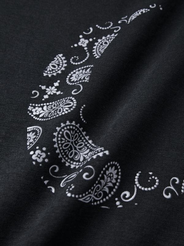 Men's Moon Shape Print Sweatshirt Product Image