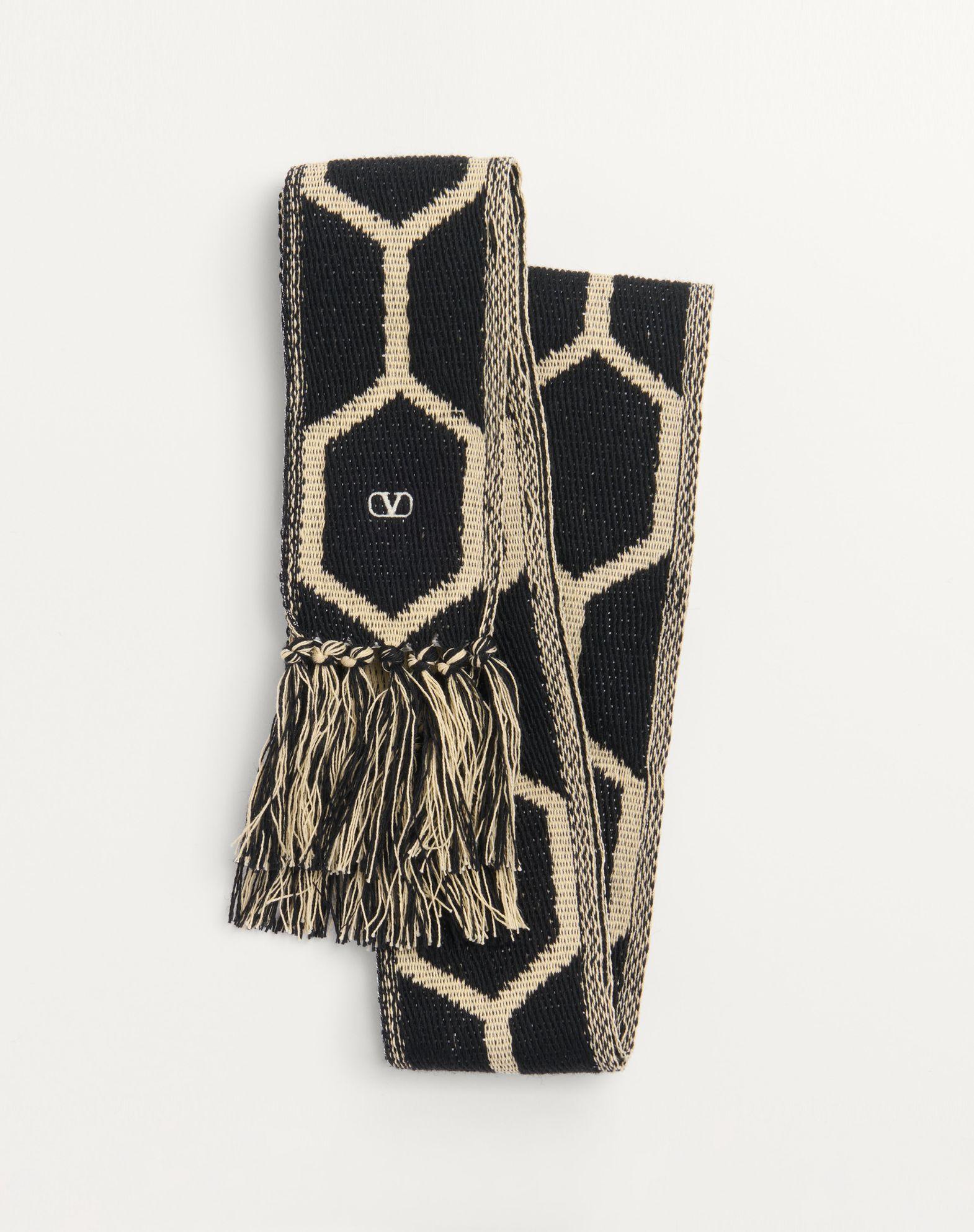 Antibes Cotton Scarf With Fringe Product Image