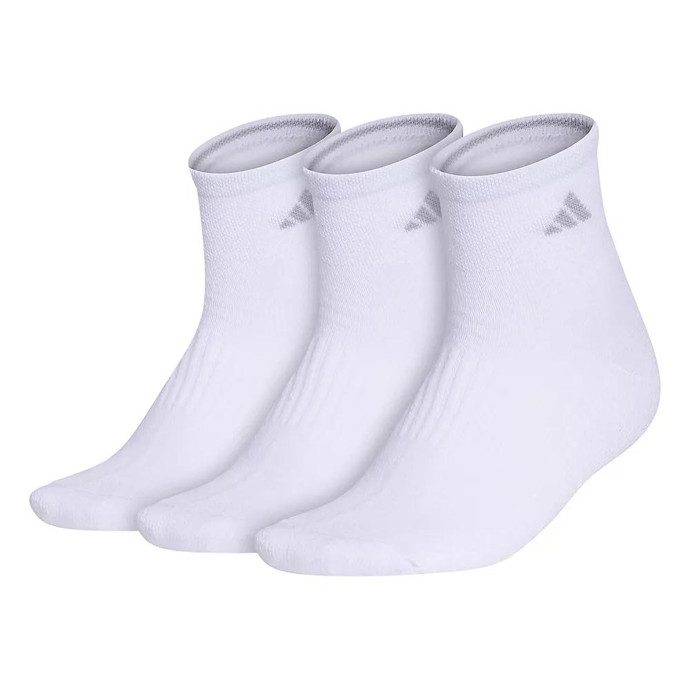 Women's adidas Cushioned 3.0 3-Pack Quarter Socks,  Product Image