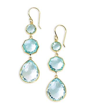 Womens Rock Candy Small Crazy 8S 18K Green Gold Topaz Drop Earrings Product Image
