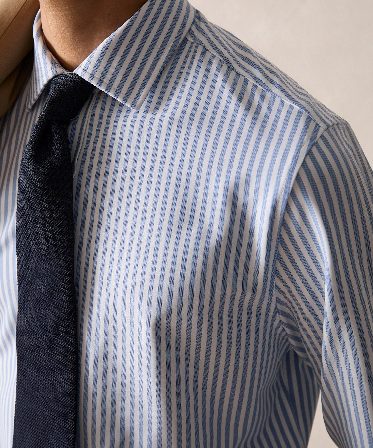 Italian Stretch Knit Dress Shirt Product Image
