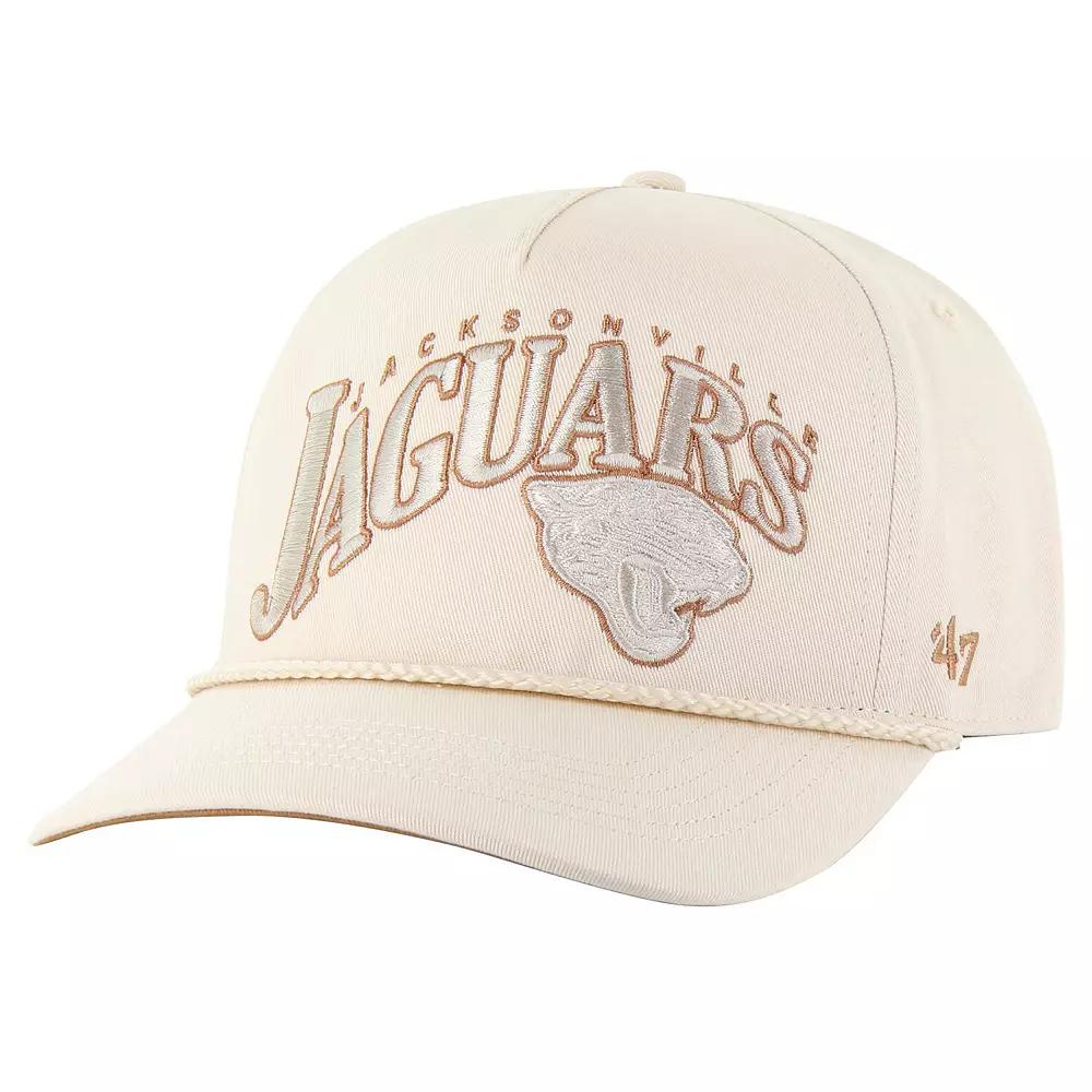 Men's '47 Natural Jacksonville Jaguars Wave Rope Hitch Adjustable Hat, Beige Product Image