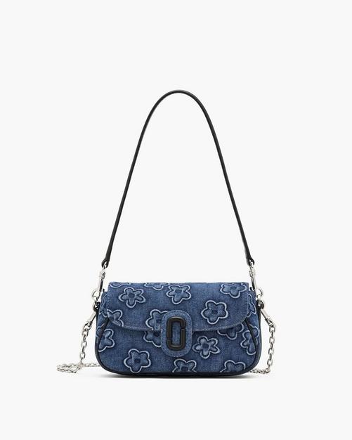 The Puffy Daisy Denim Clover Shoulder Bag Product Image