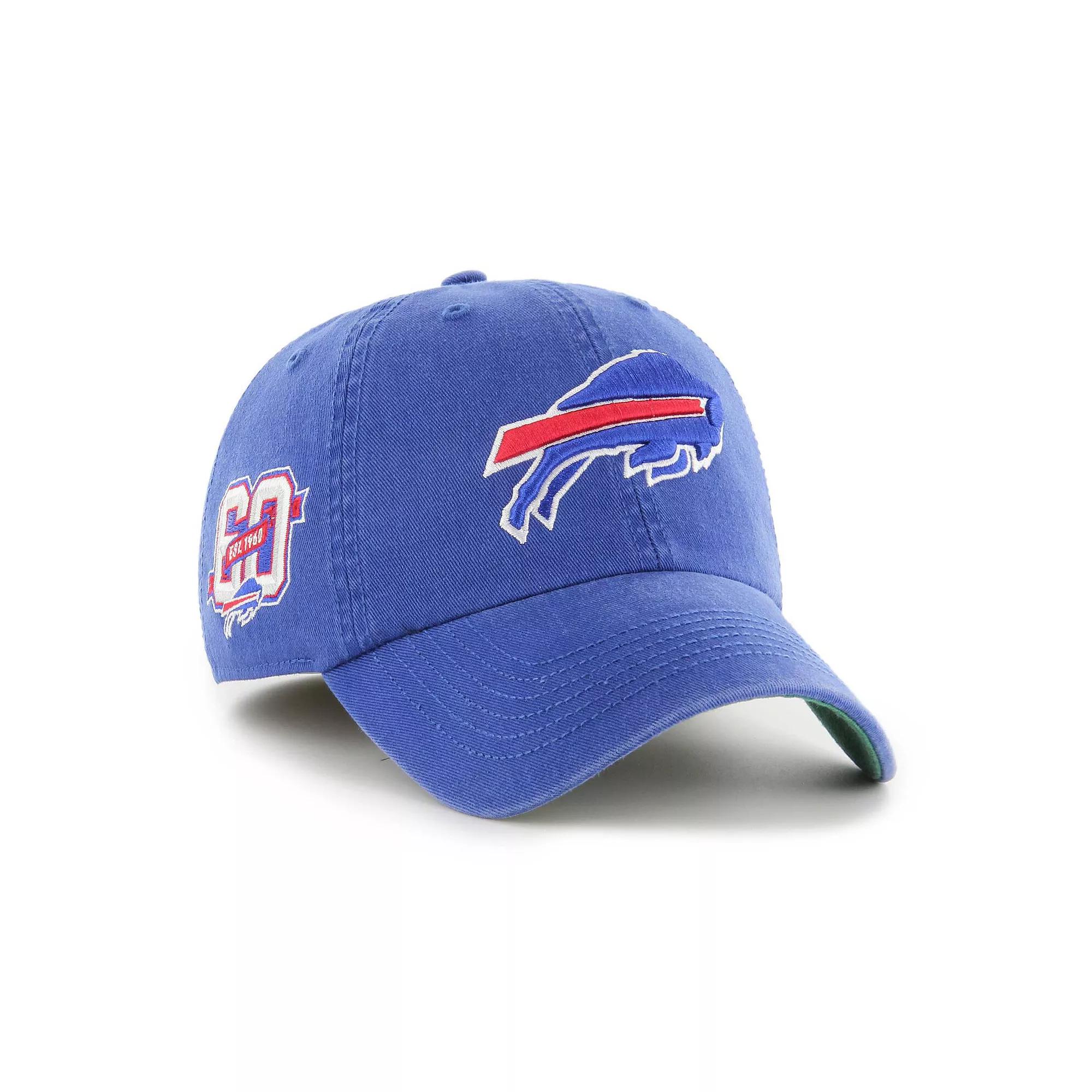 Men's '47 Royal Buffalo Bills Sure Shot Franchise Fitted Hat,  Product Image