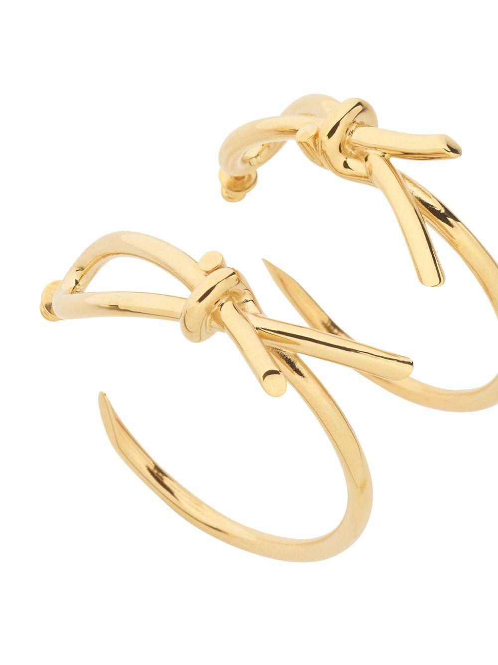 asymmetric bow earrings Product Image
