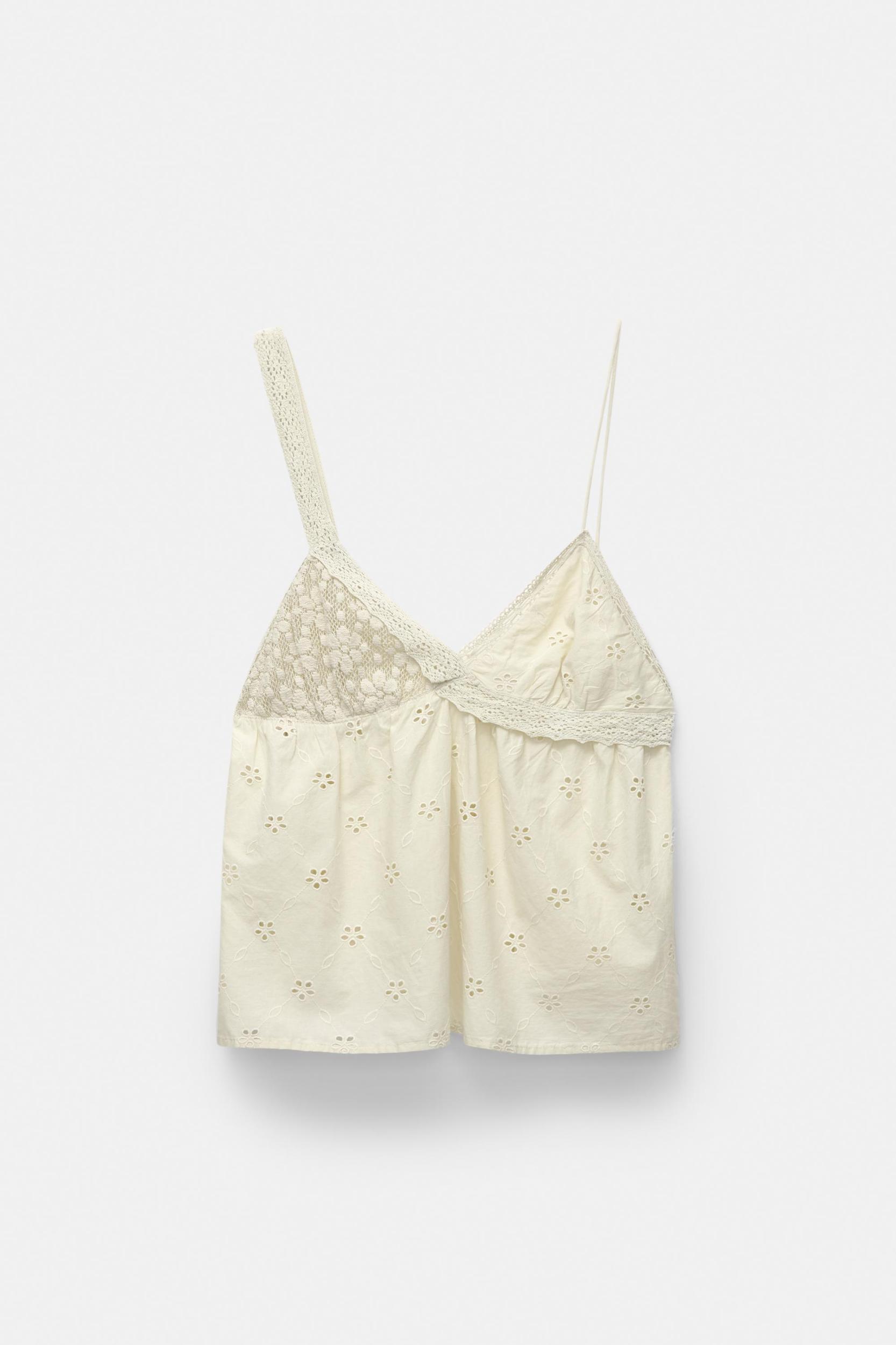 Top with asymmetric straps Product Image