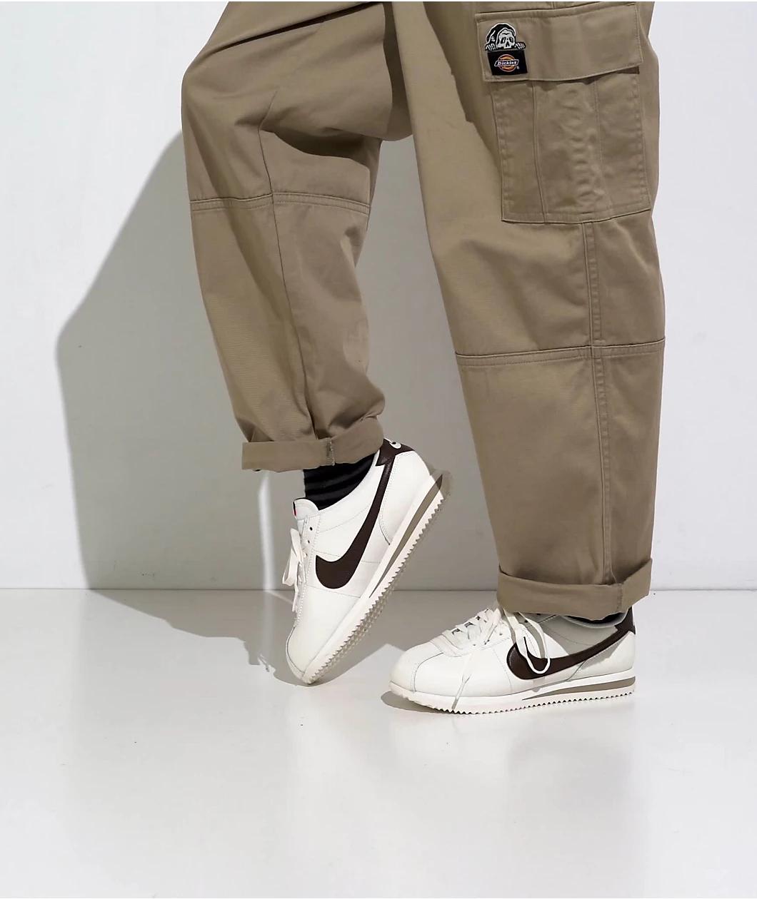 Nike Cortez Cream and BrownShoes Product Image