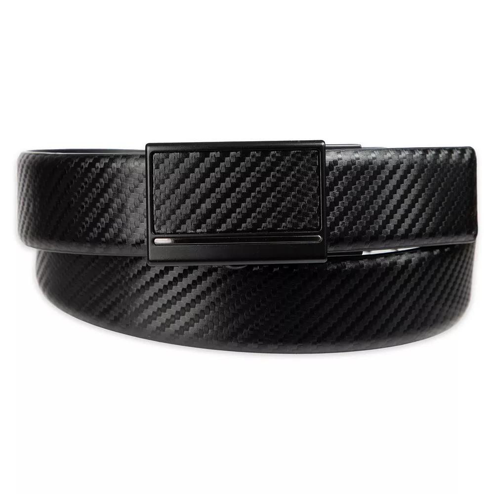 Men's Sonoma Goods For Life® Faux Carbon Fiber Track Lock Dress Belt,  Product Image