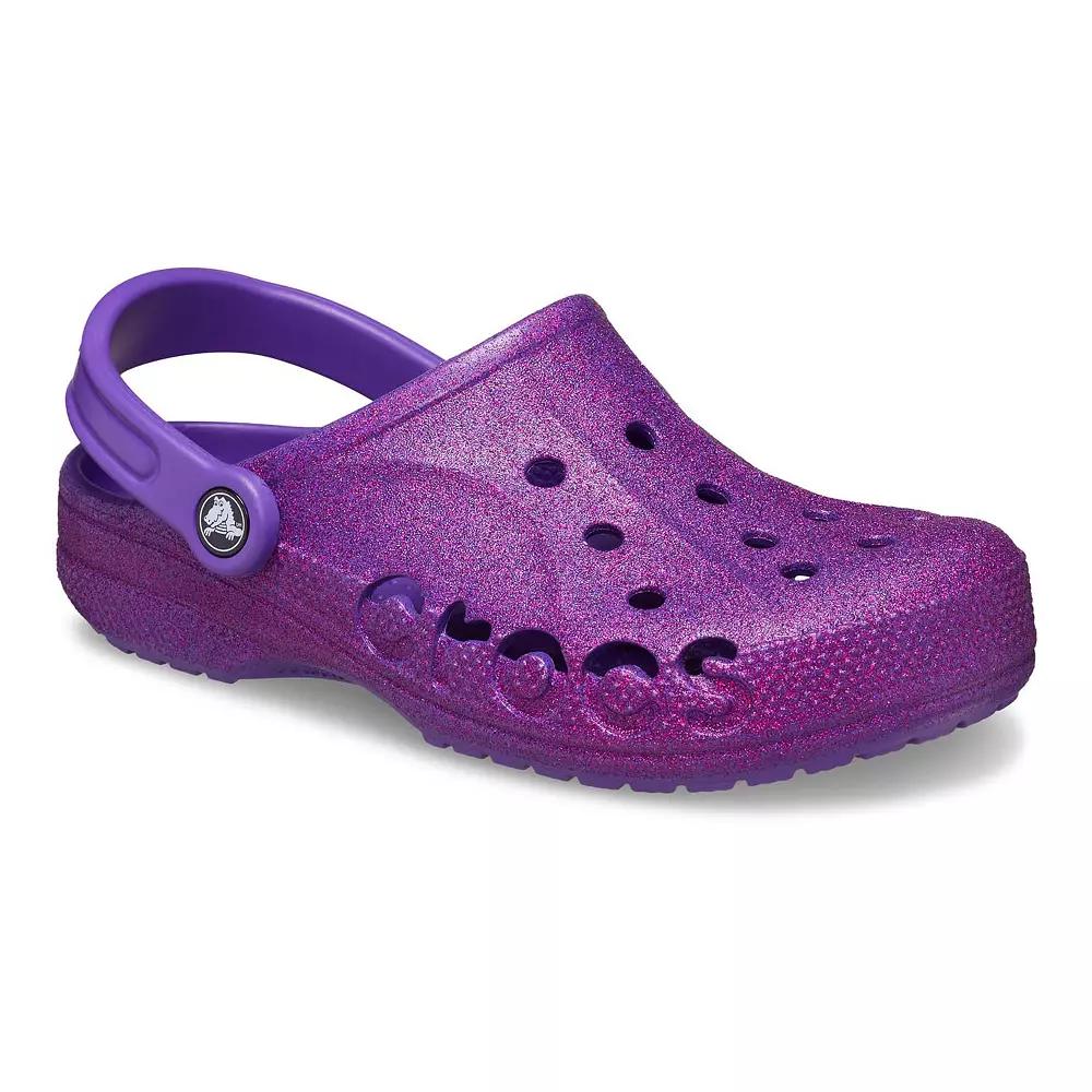 Crocs Baya Womens Glitter Clogs Product Image