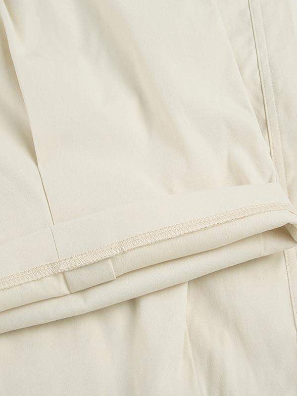 American Street Style Casual Wide Leg Pants Product Image