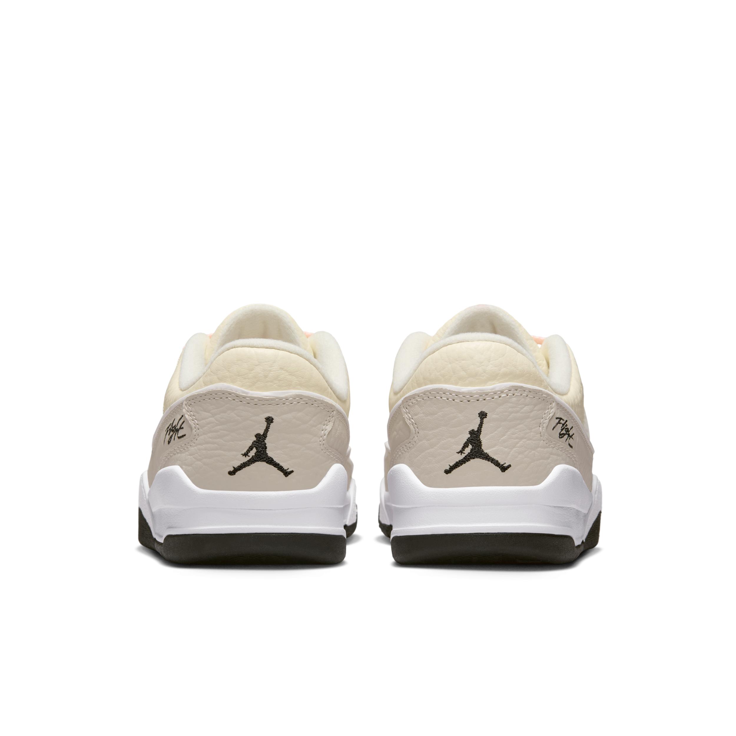 Jordan Womens Flight Court Casual Shoes in Coconut Milk/Light Orewood Brown/Sail Product Image
