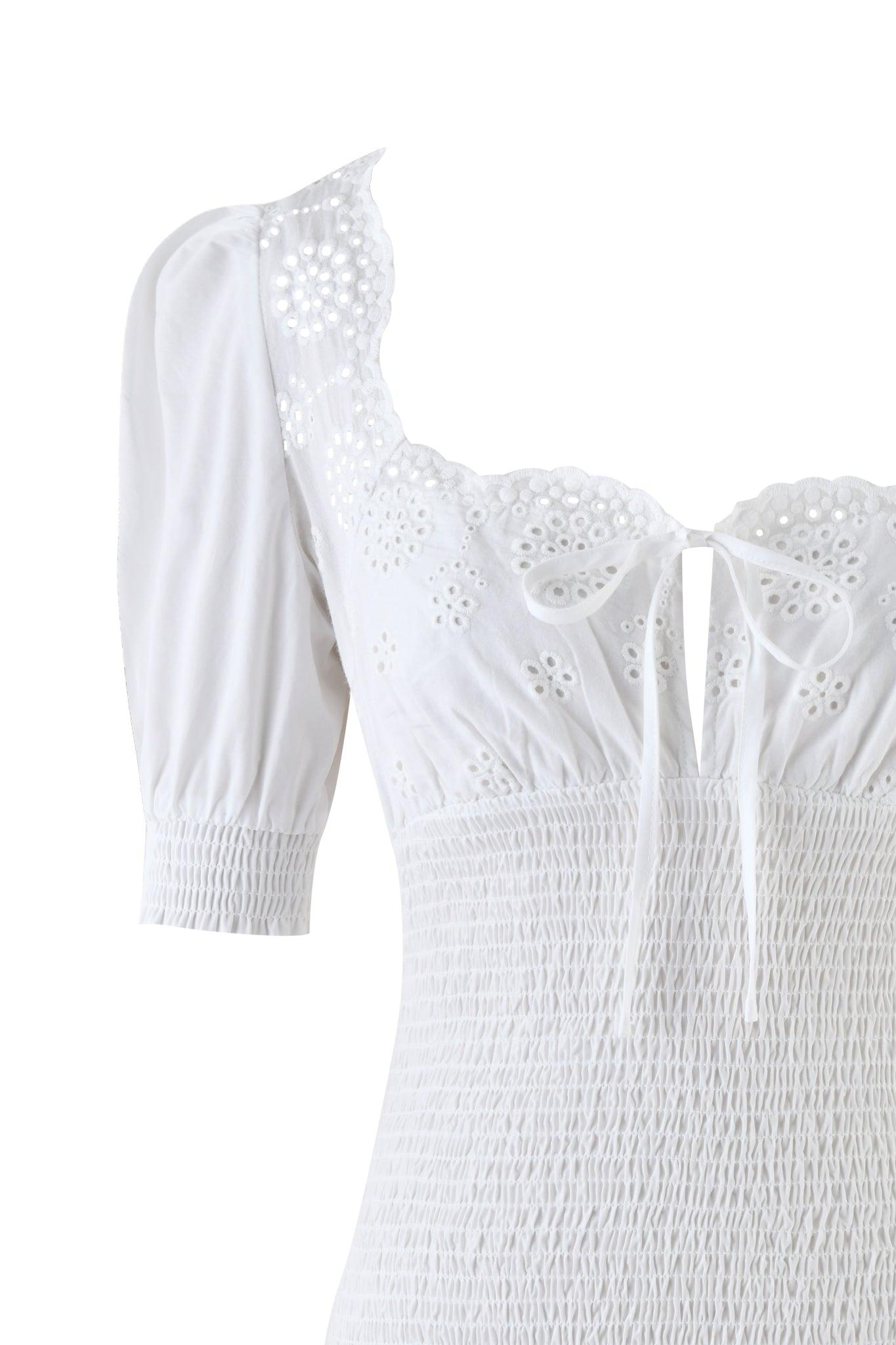 LEVI MINI DRESS - WHITE Product Image