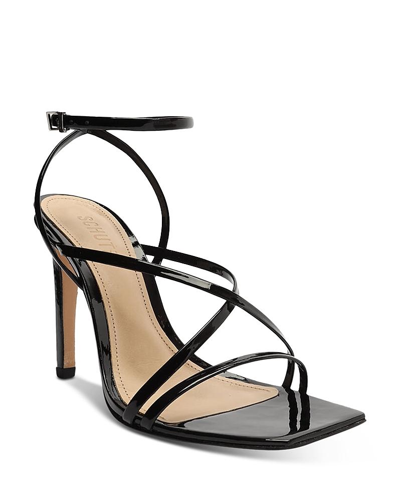 Womens Bari Patent Leather Strappy Sandals Product Image