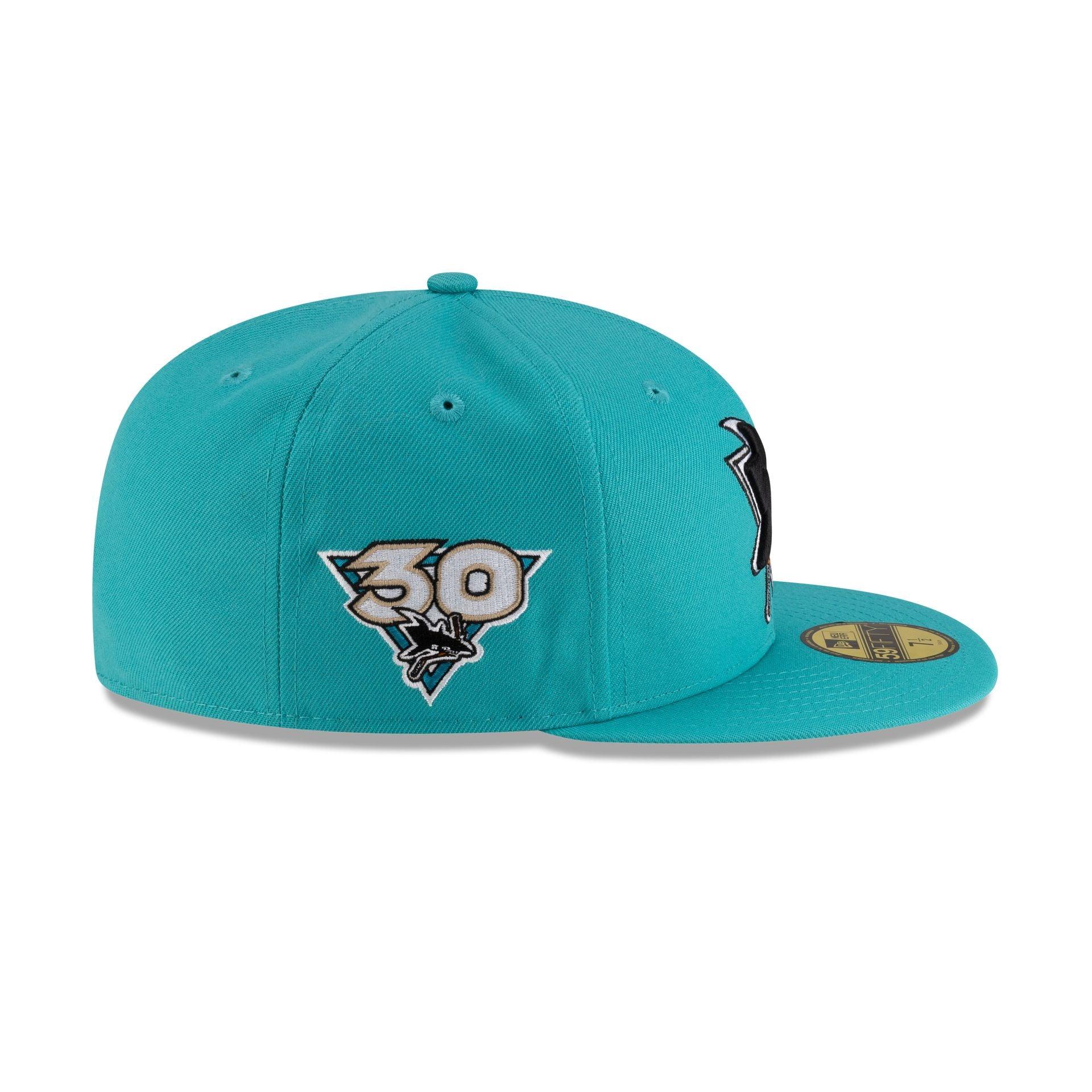 San Jose Sharks Teal 59FIFTY Fitted Hat Male Product Image