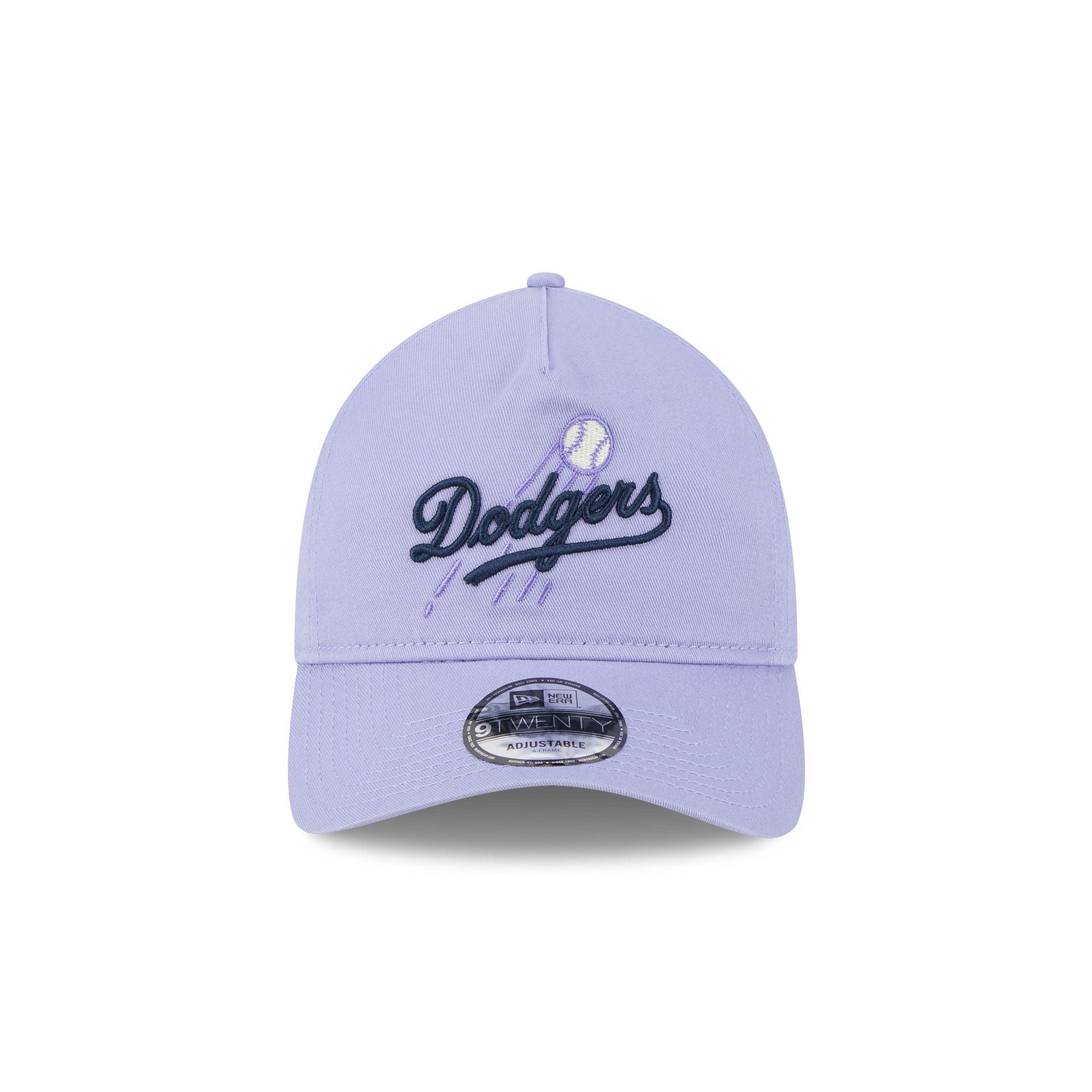 Brooklyn Dodgers Lavender 9TWENTY A-Frame Adjustable Hat Male Product Image