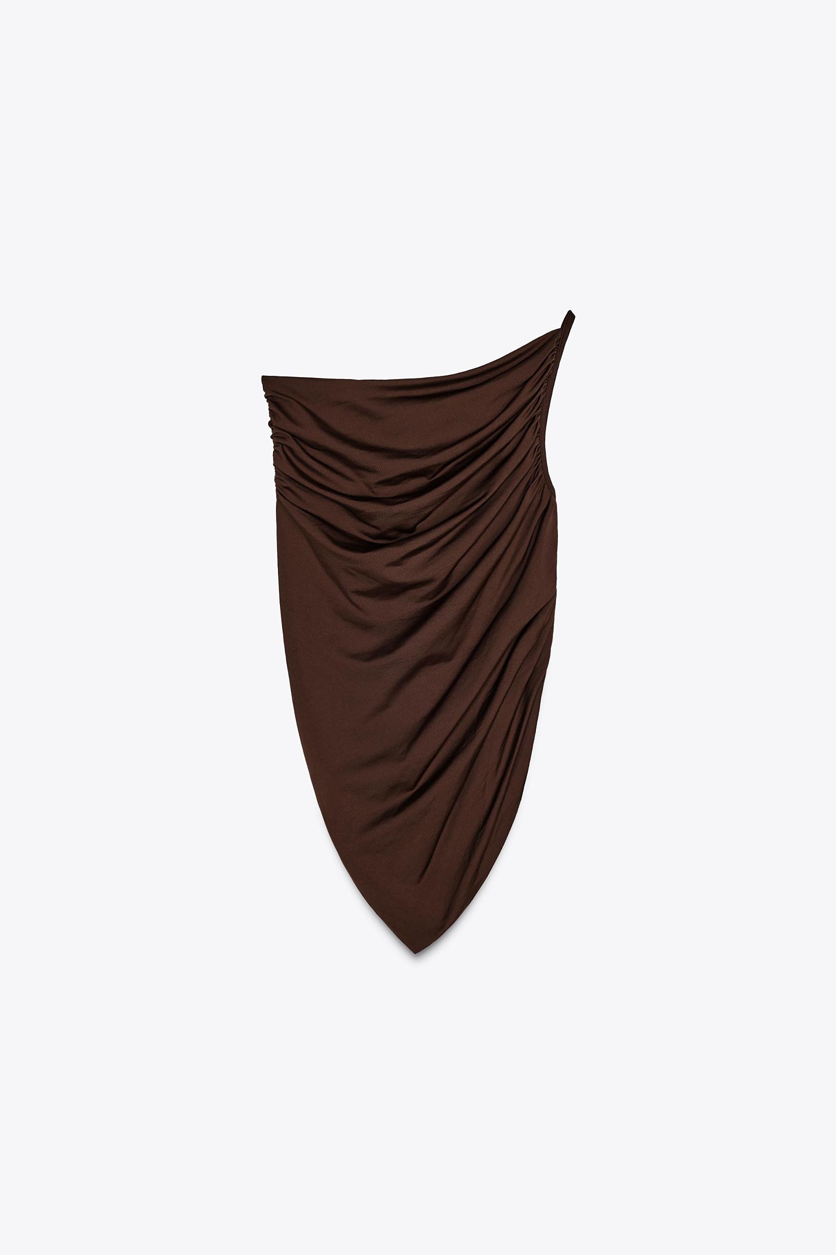 RUCHED ASYMMETRIC TOP Product Image