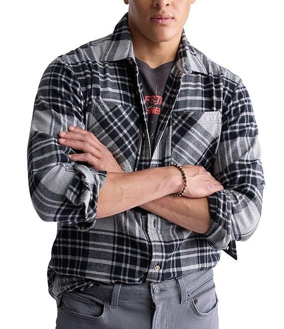 Buffalo David Bitton Sinato Traditional Plaid Flannel Shirt Product Image