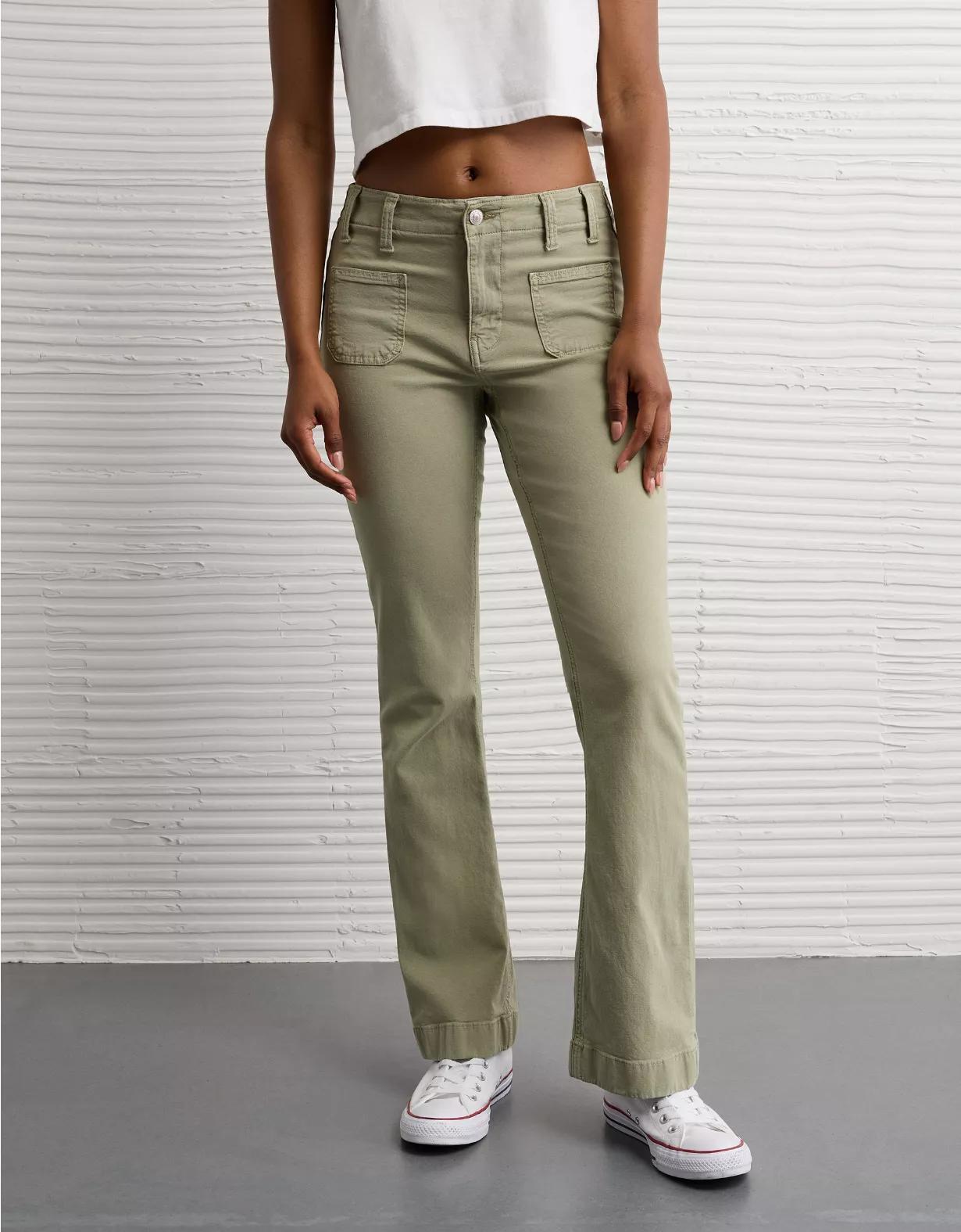 AE Stretch Mid-Rise Classic Bootcut Pant Product Image
