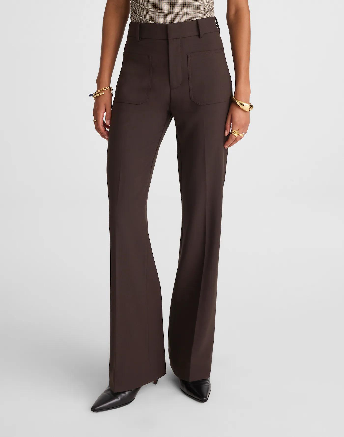 High-Rise Bootcut Trouser Product Image
