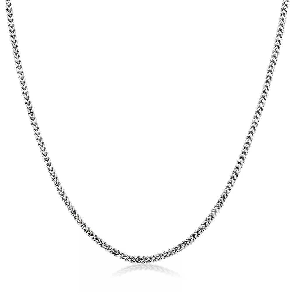 Men's LYNX Stainless Steel Franco Chain Necklace, Size: 20" Product Image