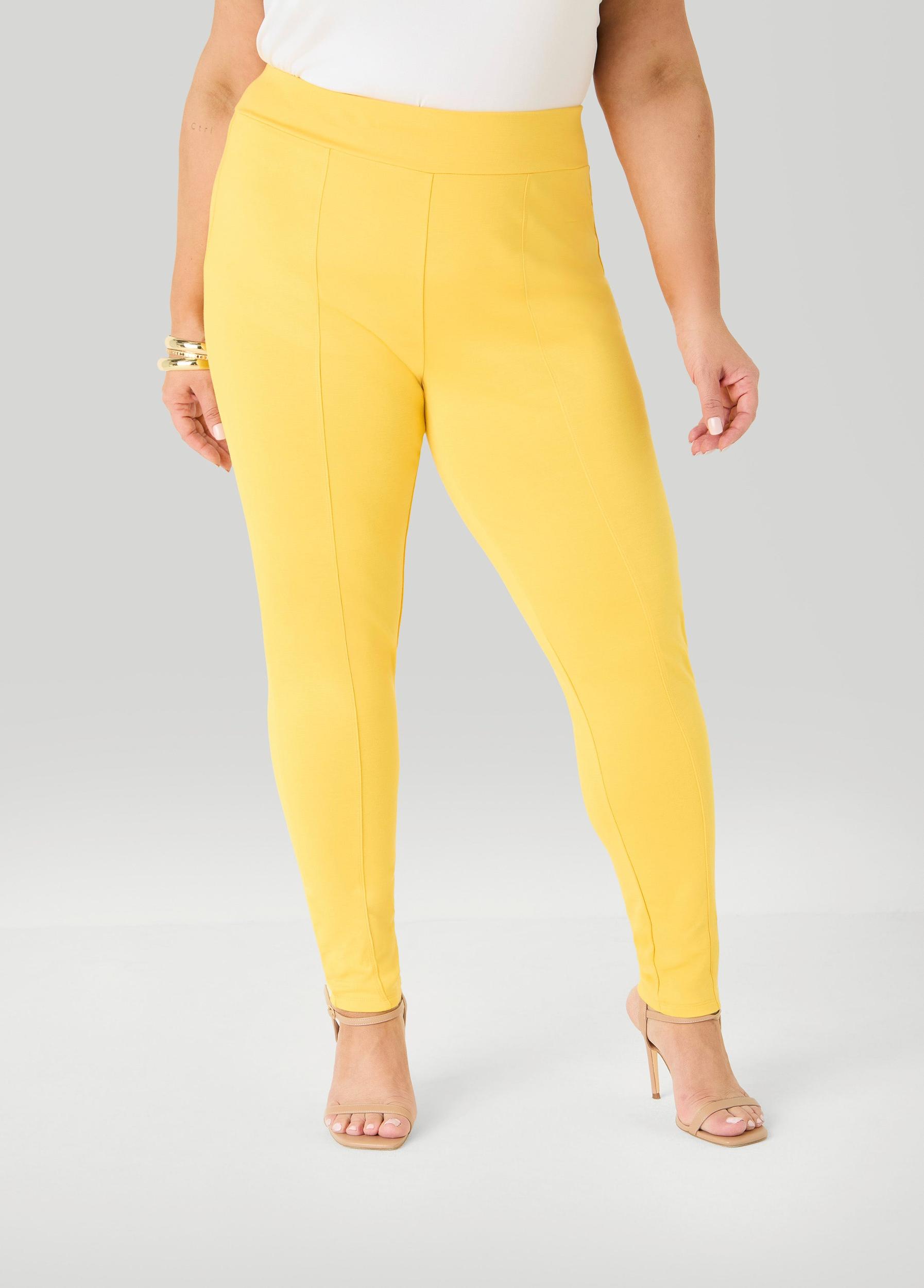 Seamed Ponte Leggings Product Image