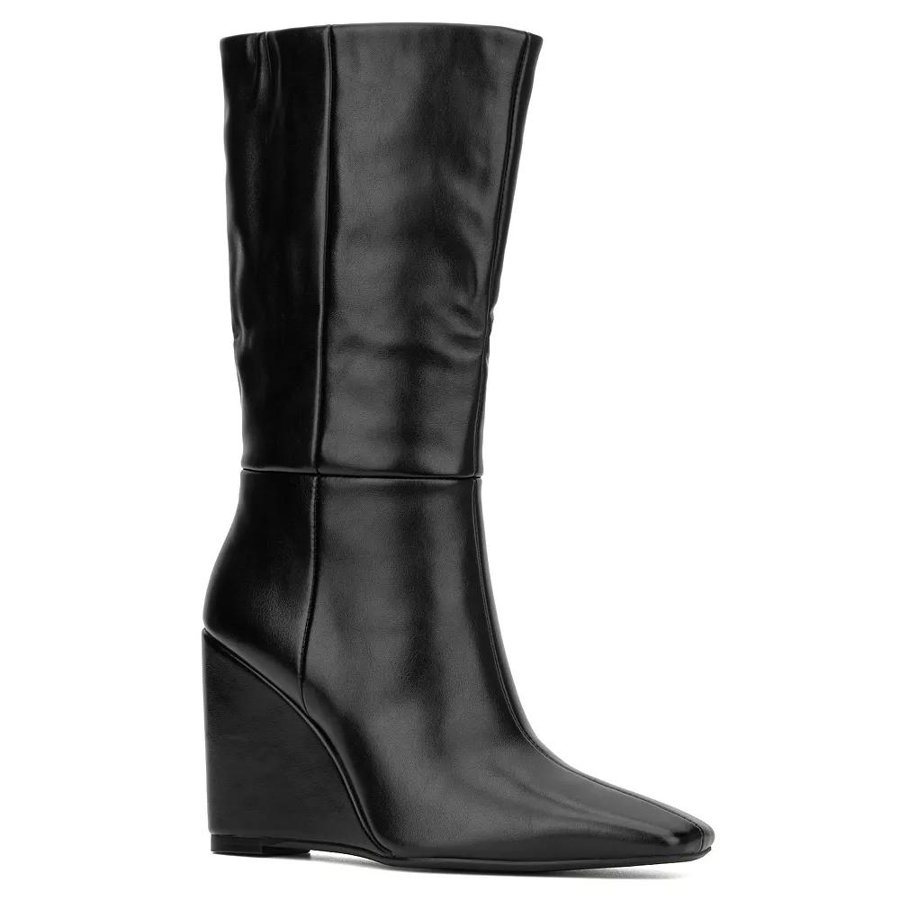 Torgeis Milan Women's Wedge Boots,  Product Image