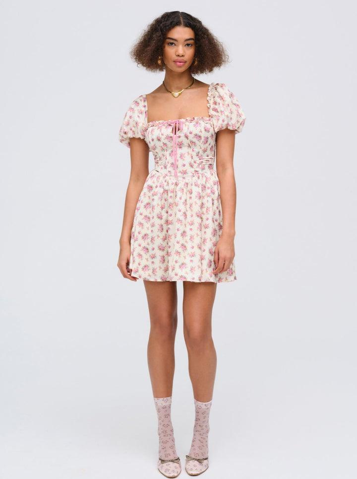 Etienne Mini Dress — Pink Product Image