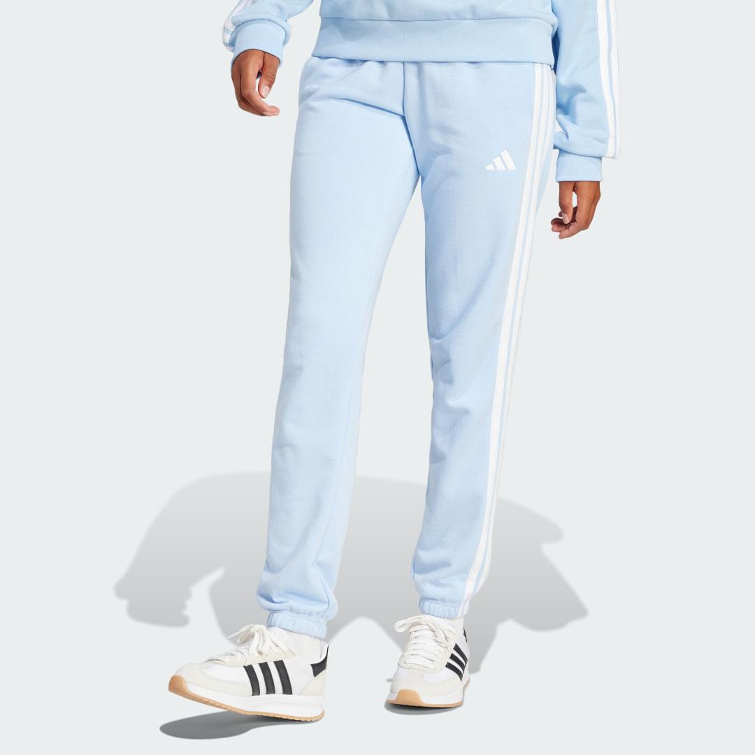 Women's adidas Essentials 3-Stripes French Terry Cuffed Sportswear Pants,  Product Image