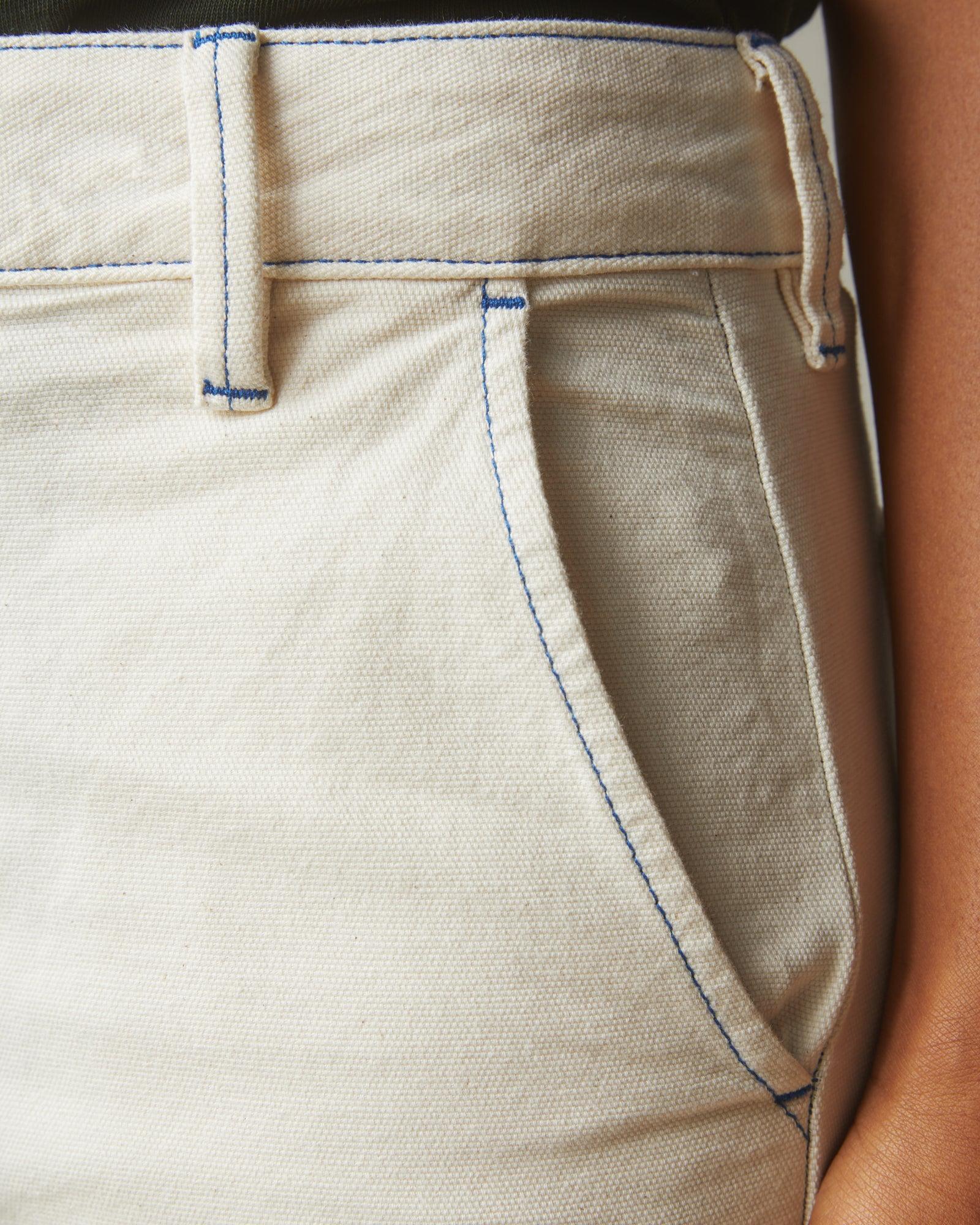 Women's Roughneck Wide Leg Contrast Stitch - PFD Natural Female Product Image