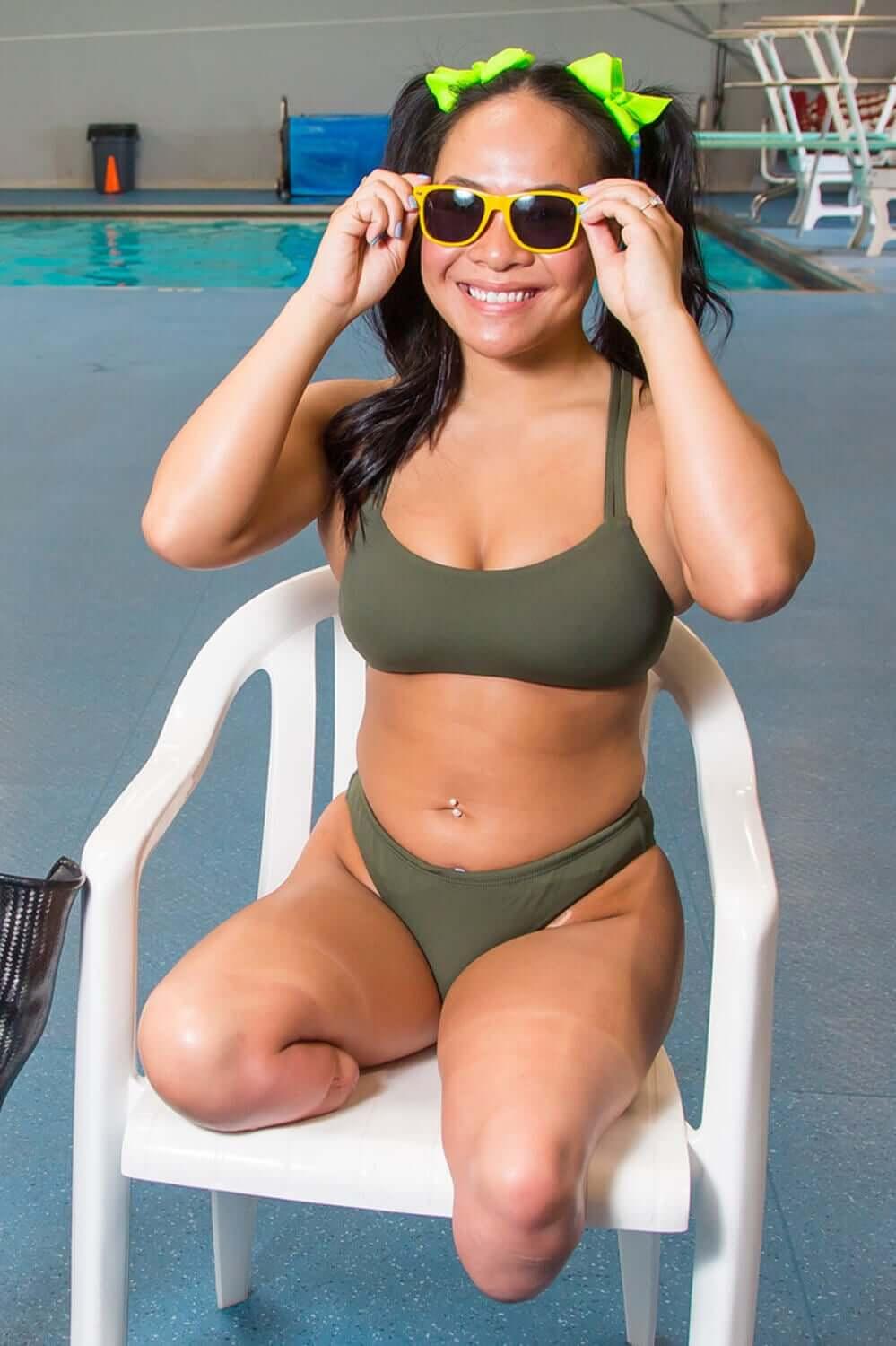 Andy Bikini Bottom - Army Female Product Image