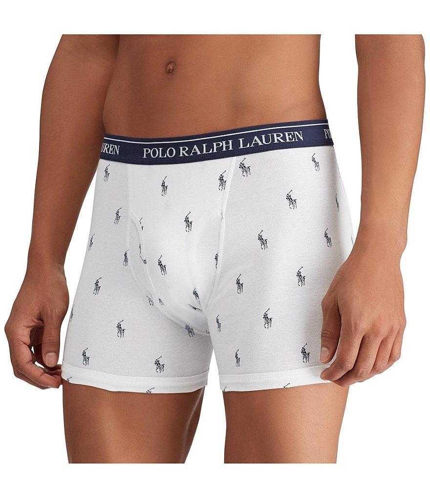 Polo Ralph Lauren Classic Fit Assorted 6#double; Inseam Boxer Briefs 3-Pack Product Image