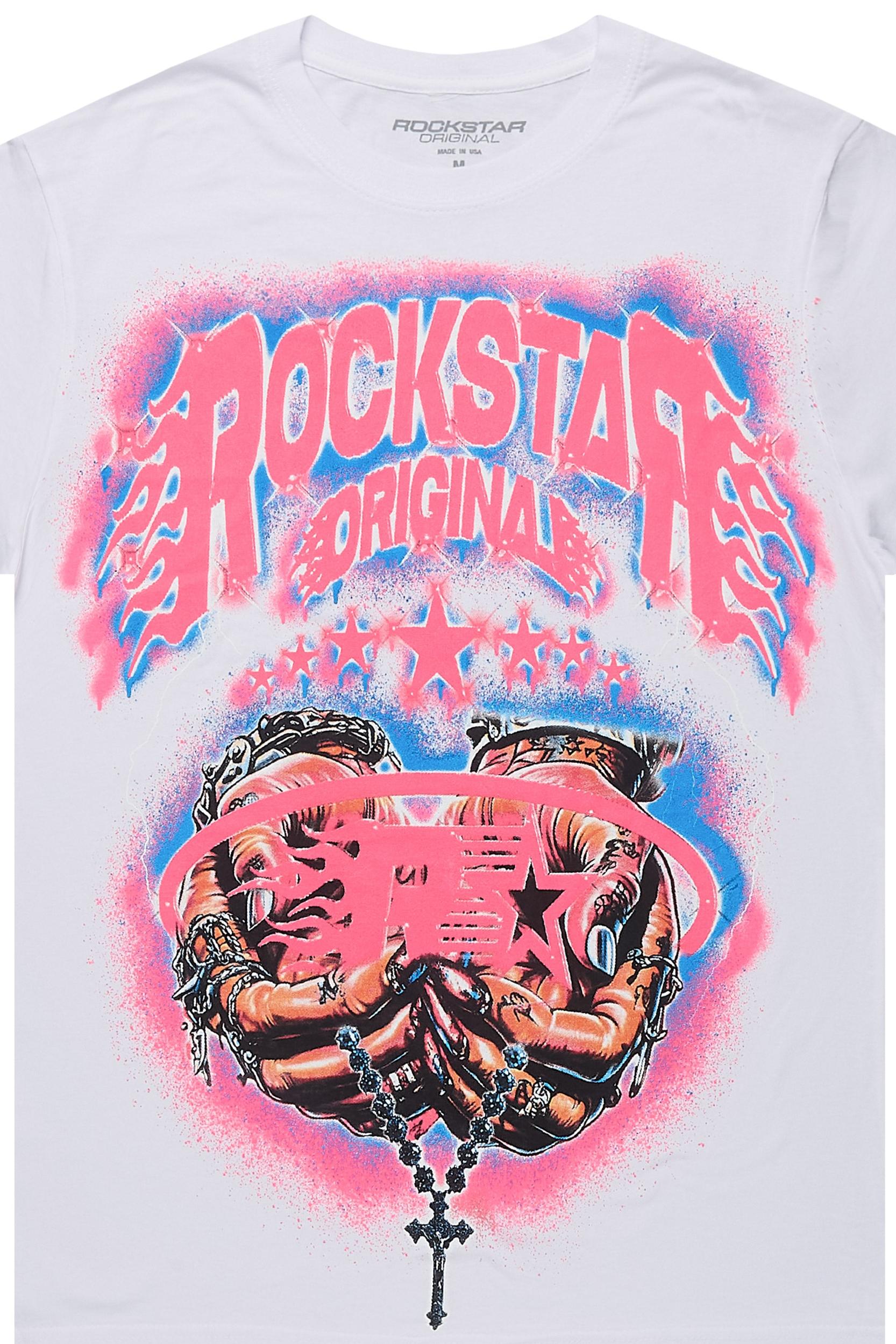 Zeniyah White Oversized T-Shirt Female Product Image