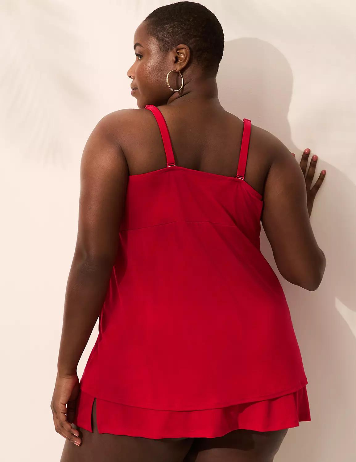 Underwire O-Ring Tankini Top Product Image