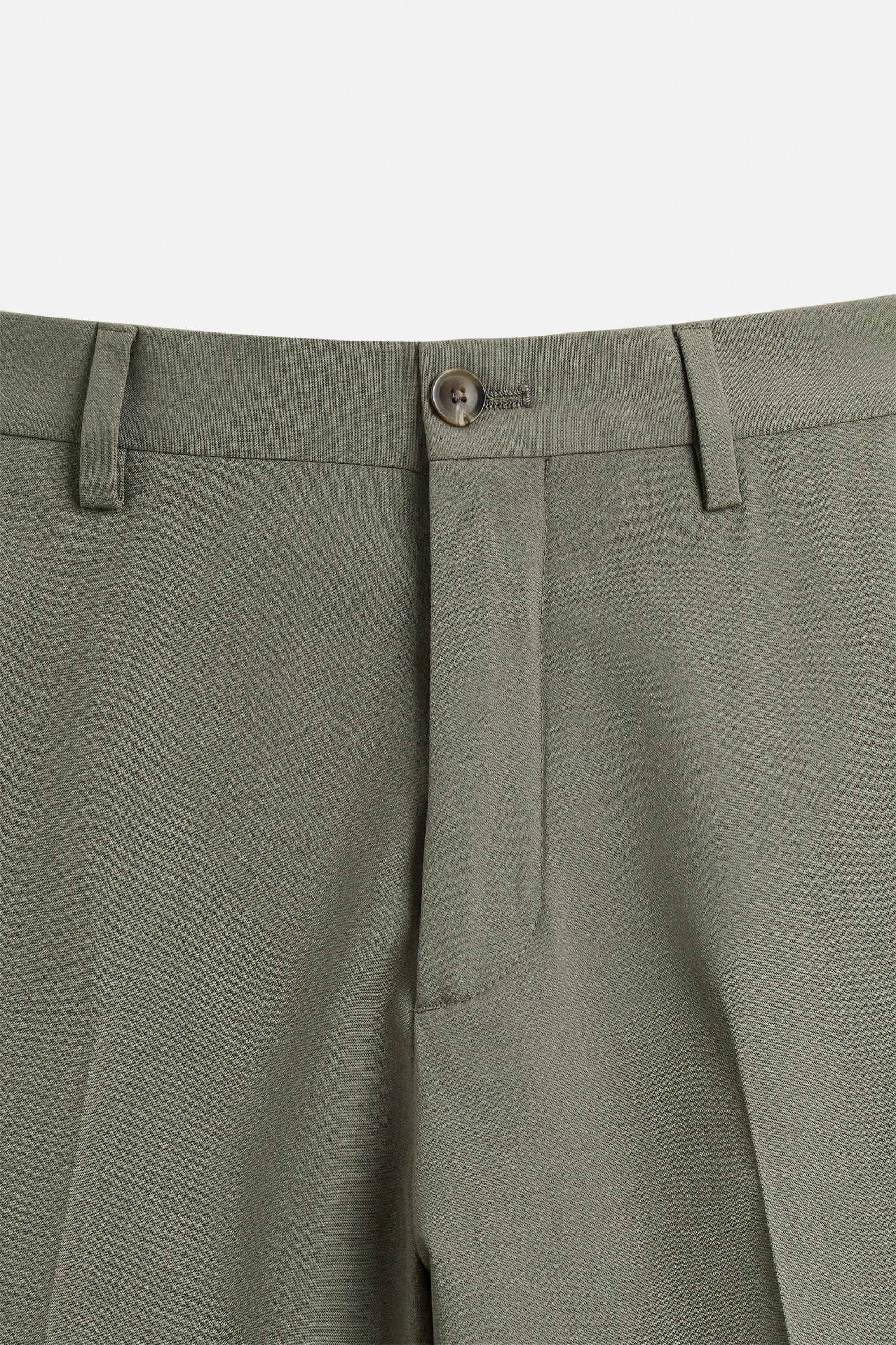 WOOL SUIT PANTS Product Image