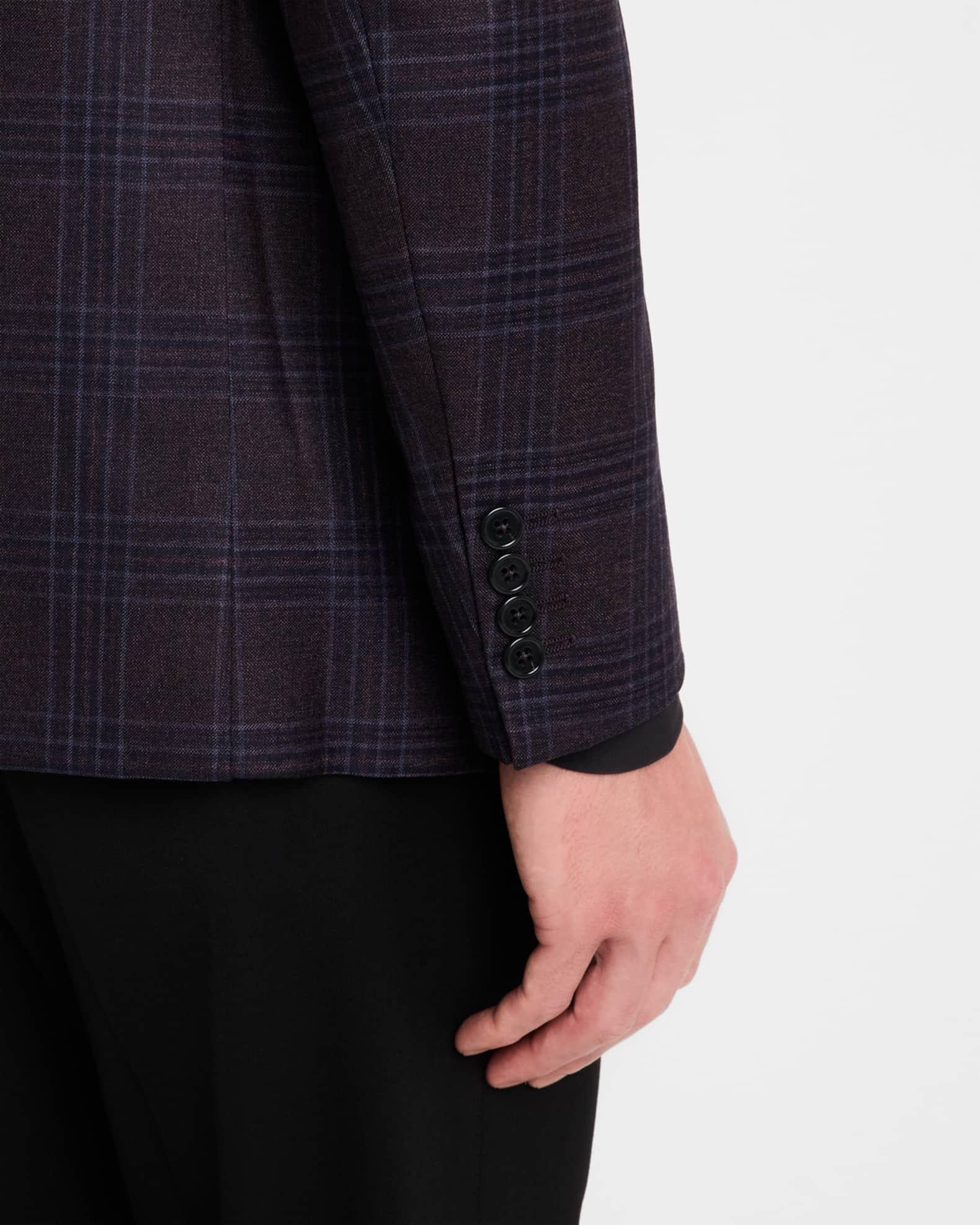 Men's 130s Wool Plaid Sport Coat Product Image