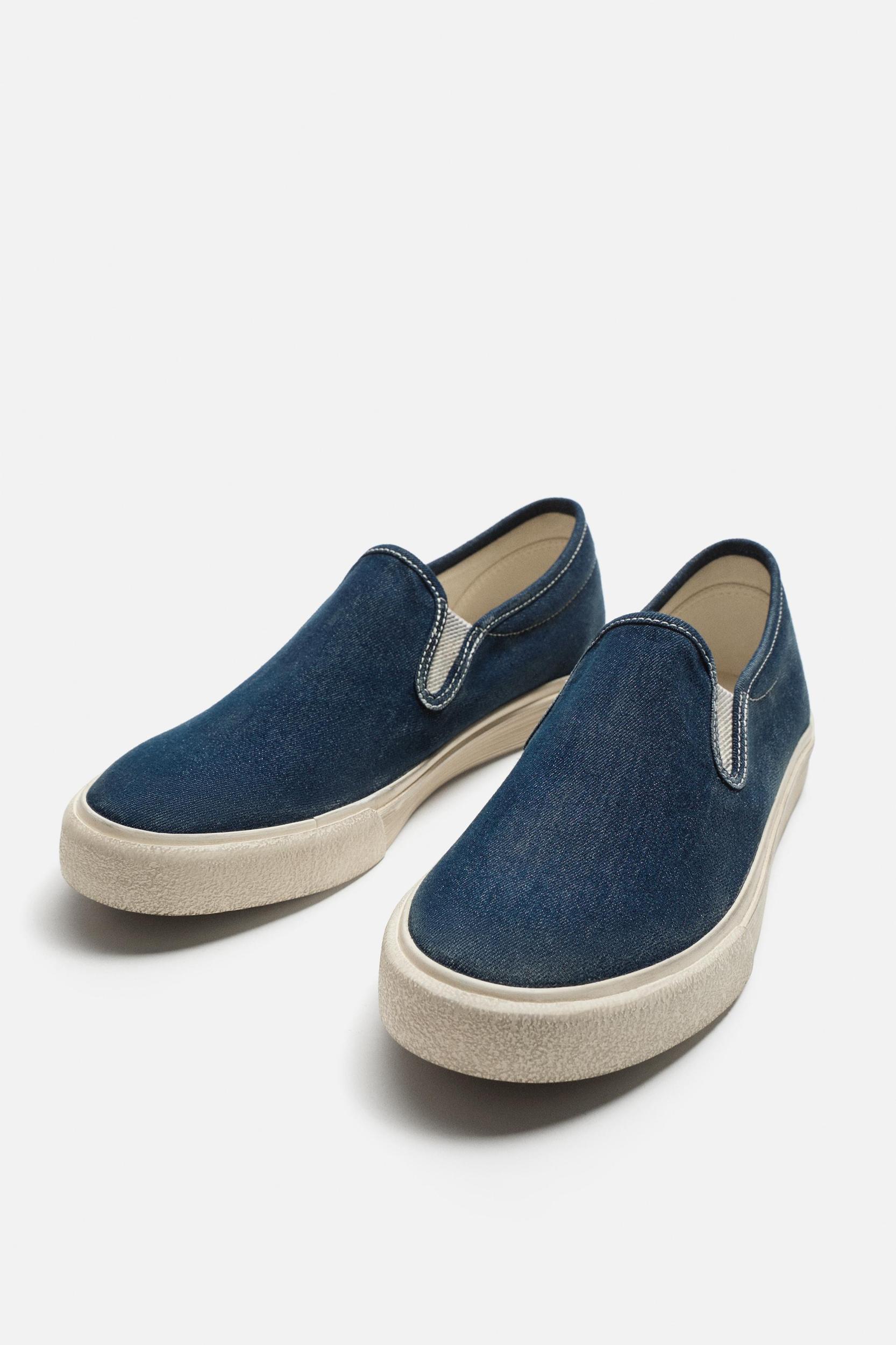 DENIM SNEAKERS Product Image