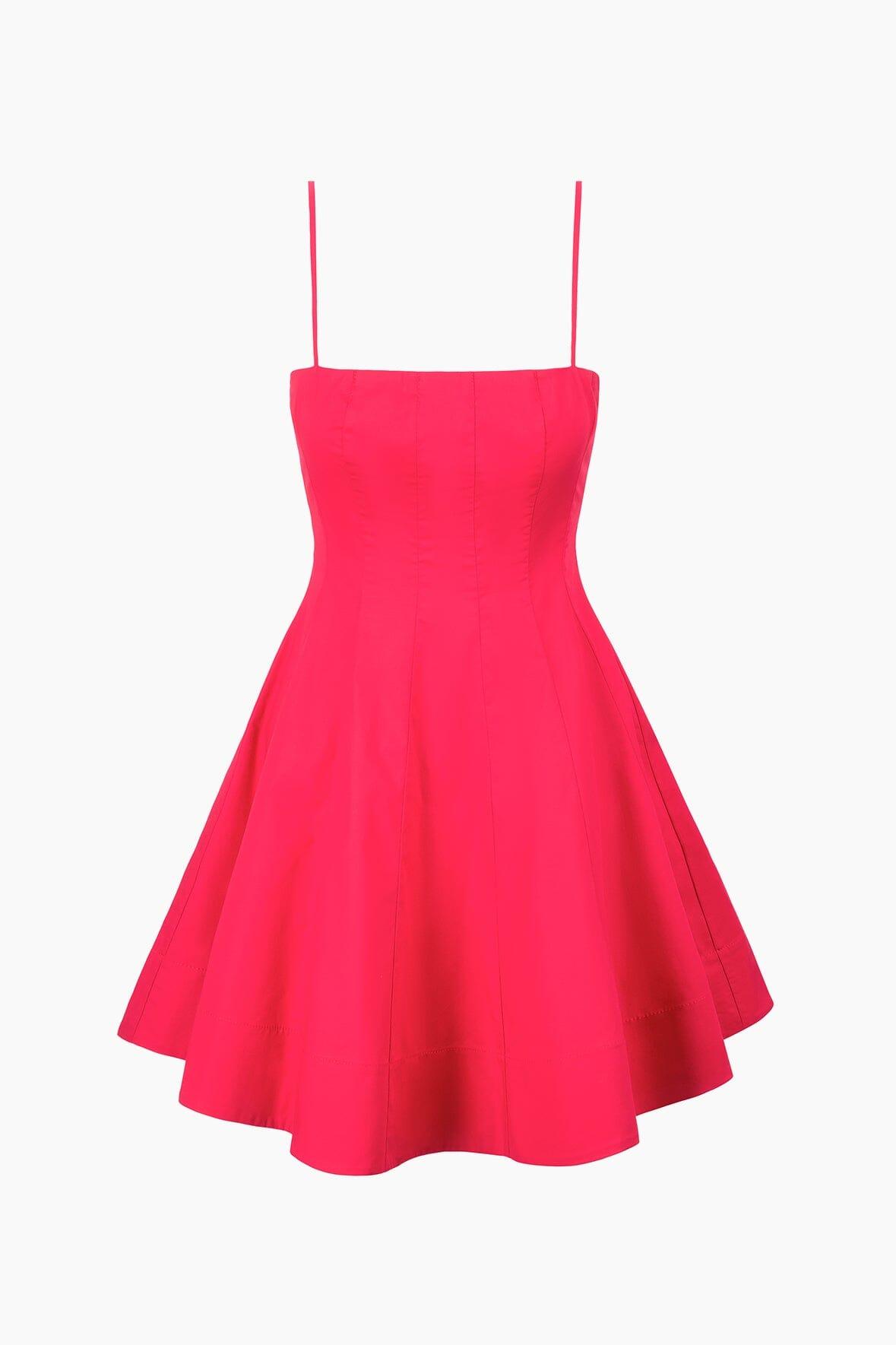 WYLIE MINI DRESS | CHERRY Product Image