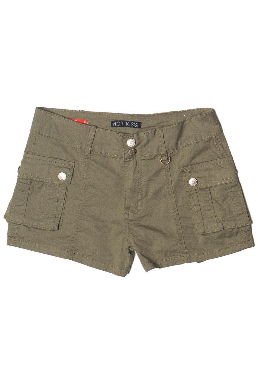 Low Rise Cargo Shorts Product Image