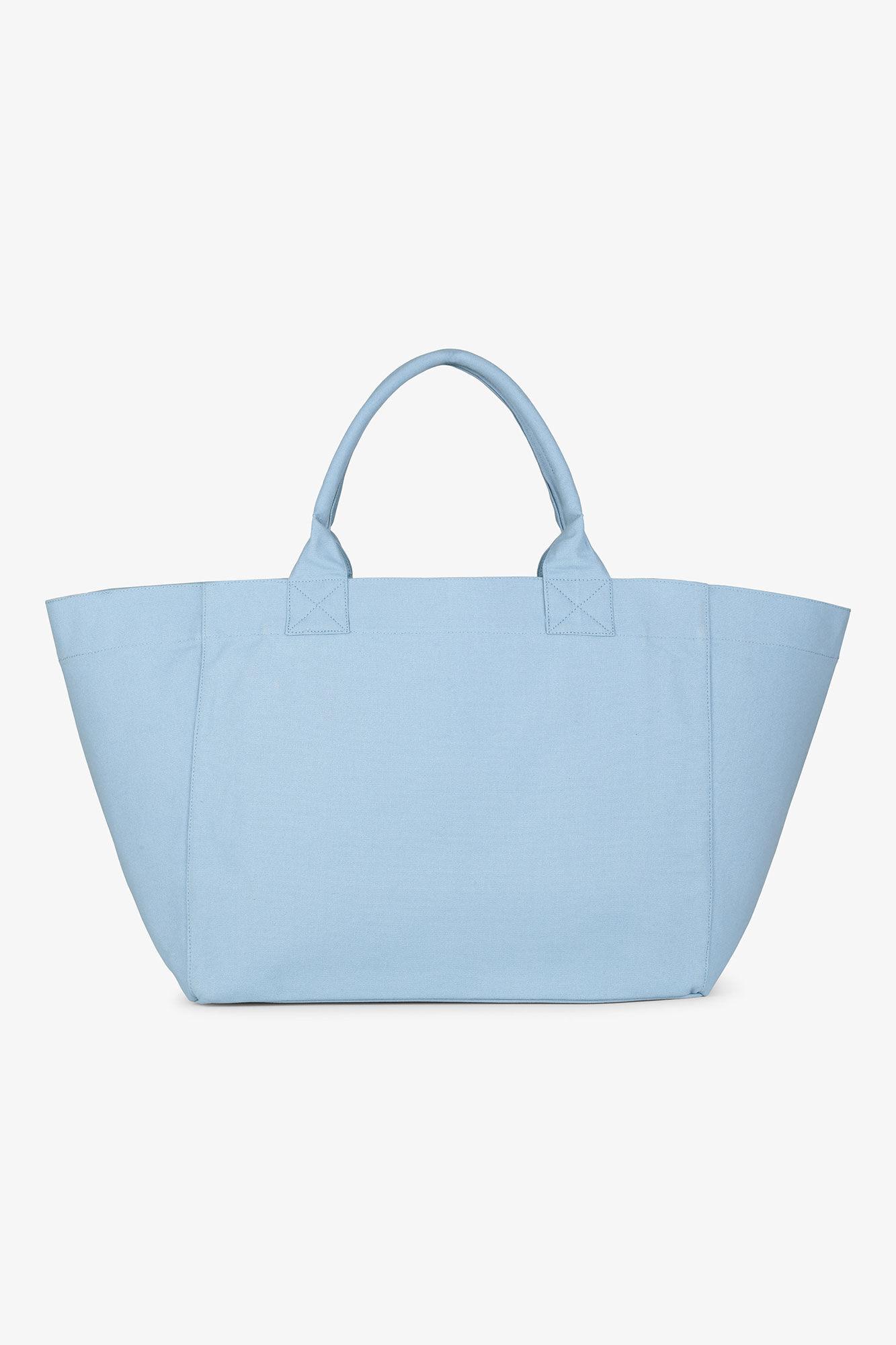 Blue XXL Animal Print Tote Product Image