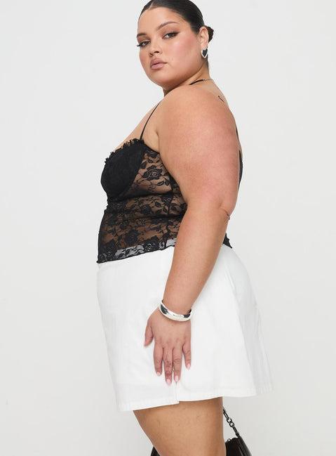 Gigi Skort White Curve Product Image